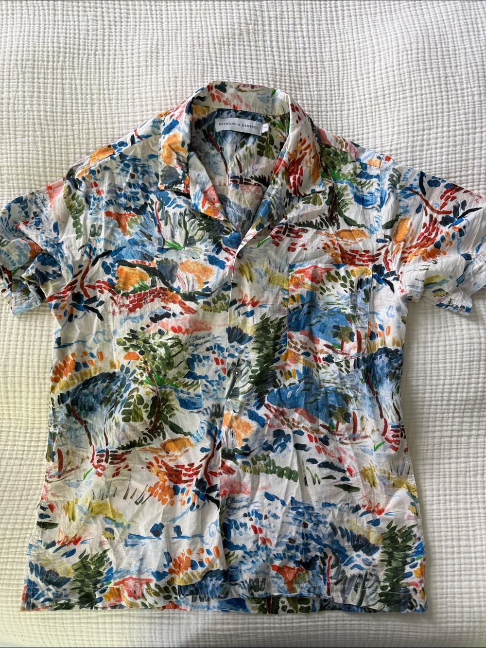 Desmond & Dempsey pajama top